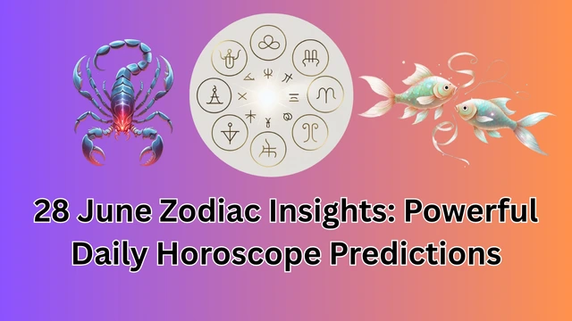 28 June Zodiac Insights Powerful Daily Horoscope Predictions